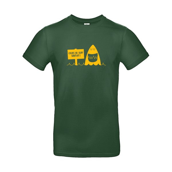 Cours de surfFlex jaune or- T-shirt E190|Bottle Green||2XL