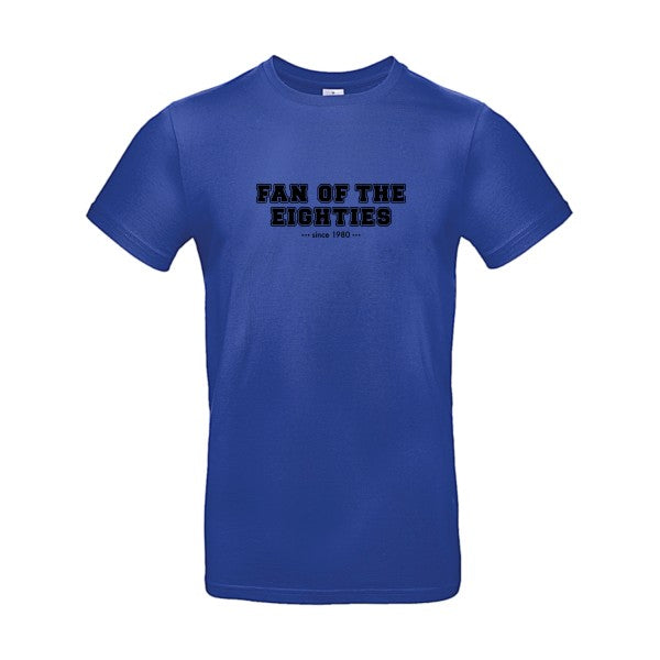 Fan of the eightiesFlex noir- T-shirt E190|Cobalt Blue||2XL