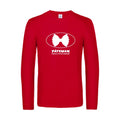 pateman - t shirt- manches- longues- original- humour- Red impression Face