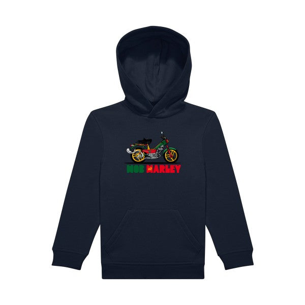 sweat capuche enfant Navy- Mob-Marley