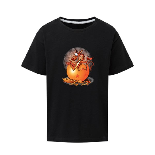 Dragon surprise SG - Kids T-shirt enfant Dark Black Taille 152 (11-12/2XL)