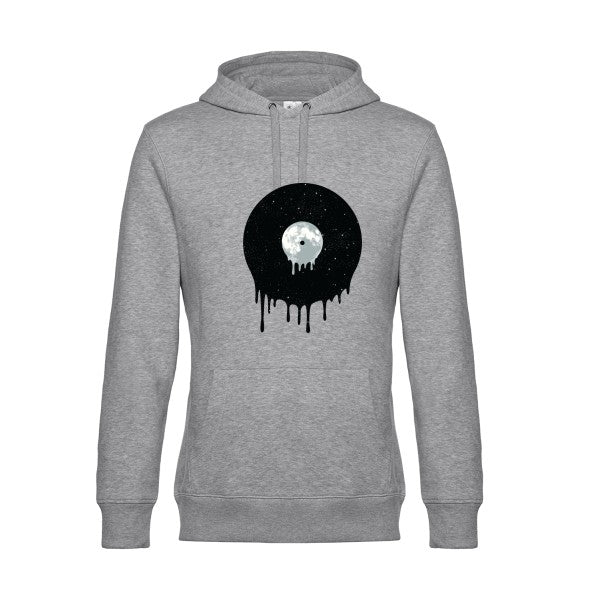 In-the-sky- Sweat à capuche original Heather Grey - RueDuTeeshirt