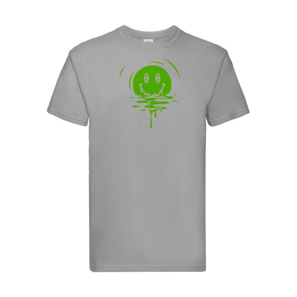 T-shirt|SUN SMILE |Vert pomme|Fruit of the loom 205  G