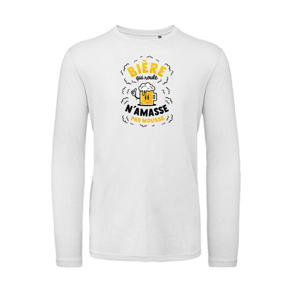 Bière qui roule | T-shirt original LSL White 2XL