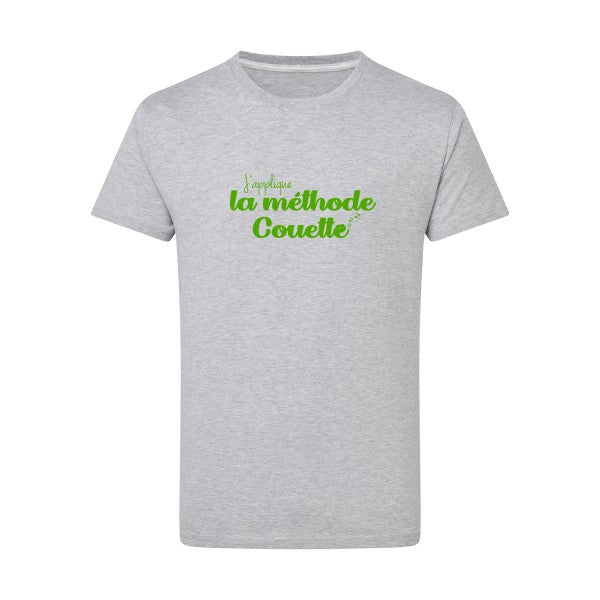 La méthode Couette vert pomme -Flex vert pomme sur T-shirt SG  Light Oxford  5XL