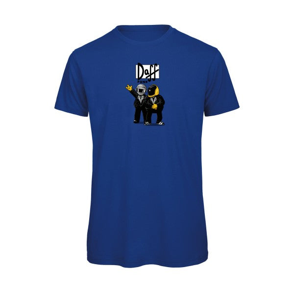 T-shirt humour original duff punk T Shirt couleur Royal Blue