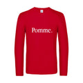 pub subliminale - t shirt- manches- longues- original- humour- Red impression Face