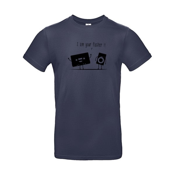 I m your fatherFlex noir- T-shirt E190|Navy Blue||2XL