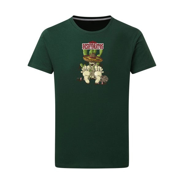 T-shirt homme deshydratos - T-shirt rigolo pour les amateurs d’humour décalé Bottle Green L