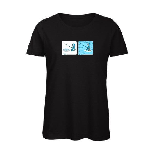 Fishing-in-Arctic- - t-shirt original femme Black