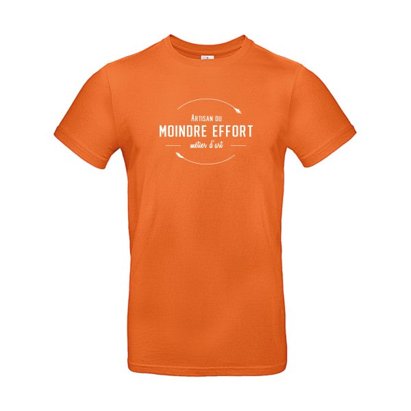 Artisan du moindre effortFlex Blanc - E190 T-shirt|Urban Orange||2XL