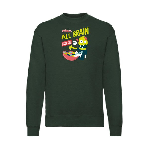 All brain Fruit of the loom 280 g/m² Sweat shirt