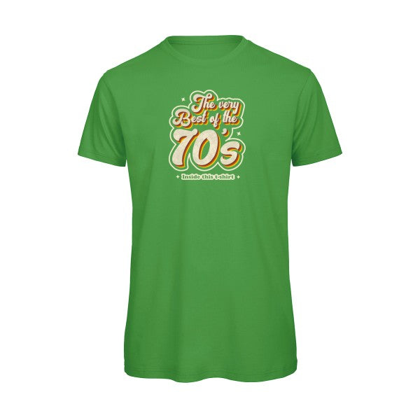 T-shirt humour original 70S T Shirt couleur Real Green