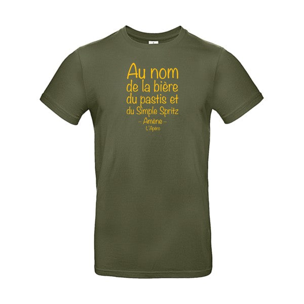 prière de l'apéroFlex jaune or - E190 T-shirt|Urban Khaki||2XL