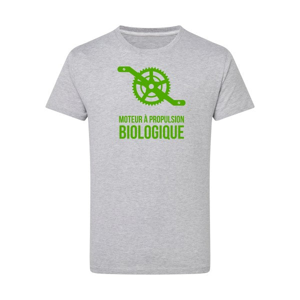 Cyclisme & écologie vert pomme -Flex vert pomme sur T-shirt SG  Light Oxford  5XL