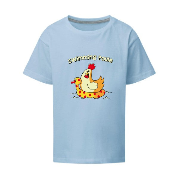 swimming poule SG - Kids T-shirt enfant Sky Taille 152 (11-12/2XL)