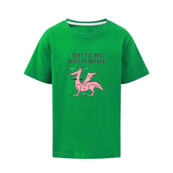 Tout est bon SG - Kids T-shirt enfant Kelly Green Taille 140 (9-10/XL)