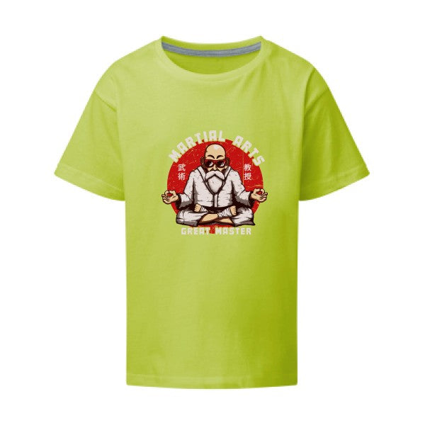 Great Master SG - Kids T-shirt enfant Lime Taille 152 (11-12/2XL)