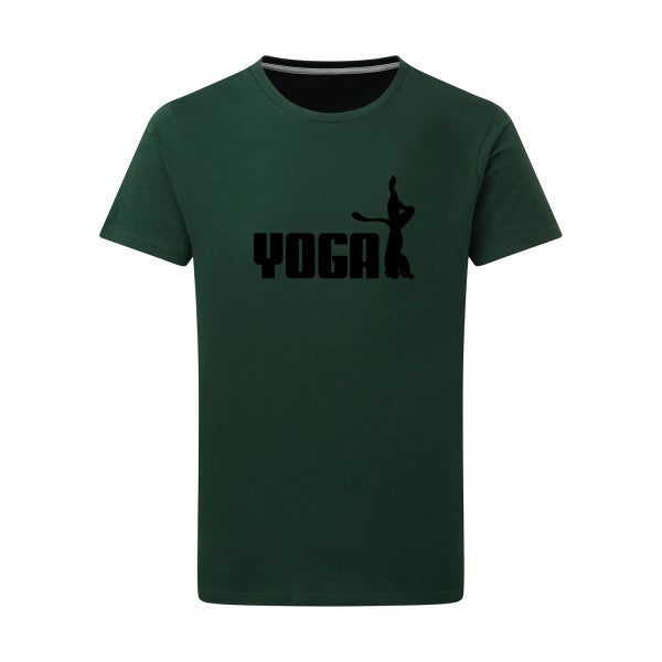 YOGA noir -Flex noir sur T-shirt SG  Bottle Green  2XL