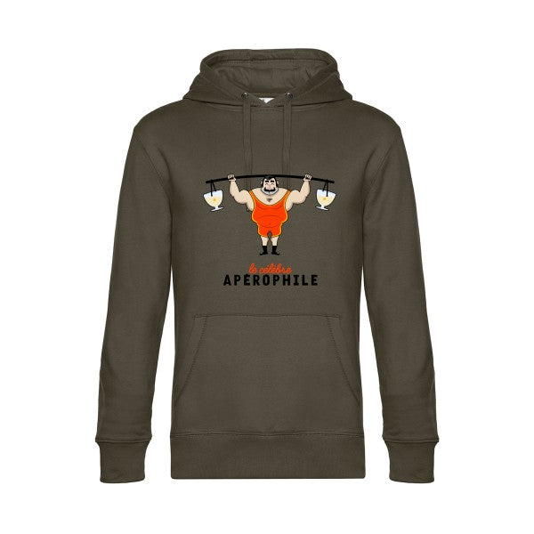 APEROPHILE- Sweat à capuche original Khaki - RueDuTeeshirt