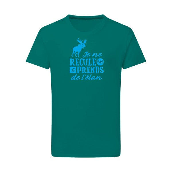 Prendre de l'élan - Flex bleu clair Tshirt original Emerald Green  2XL