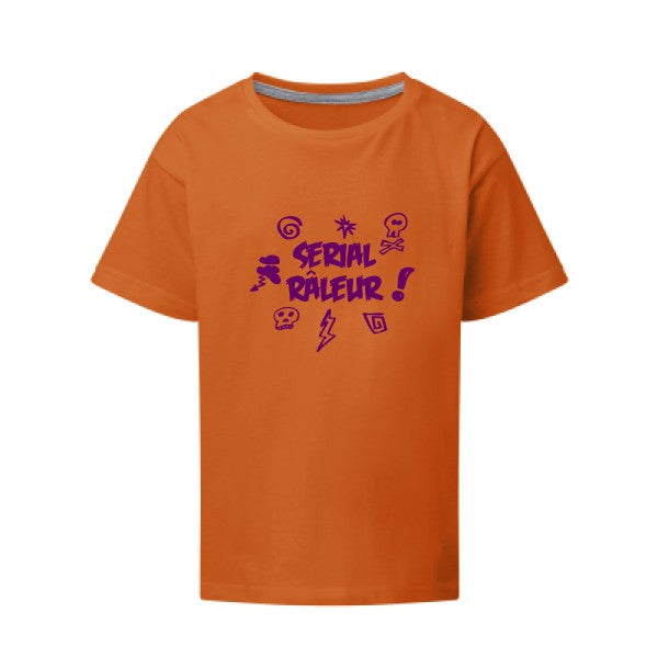 Serial râleur Flex Violet SG - Kids T-shirt enfant Orange Taille 152 (11-12/2XL)