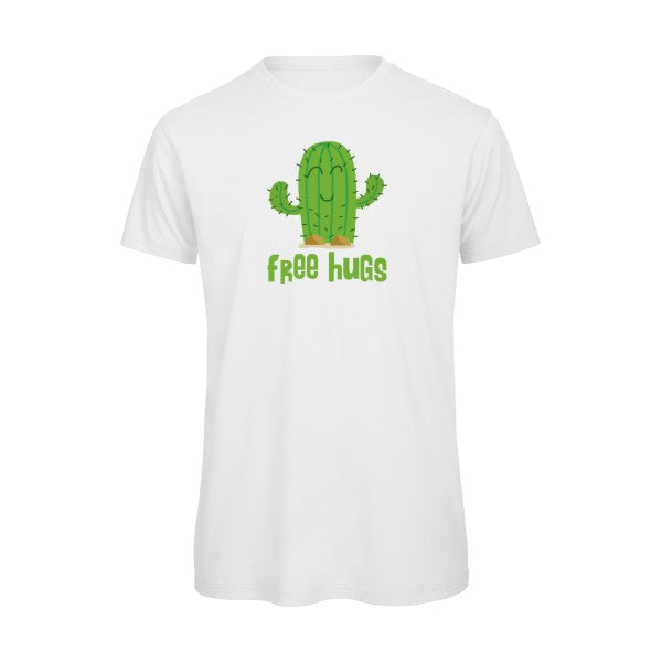 T-shirt humour original Freehugs T Shirt couleur White