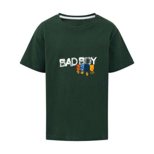 bad boy SG - Kids T-shirt enfant Bottle Green Taille 152 (11-12/2XL)