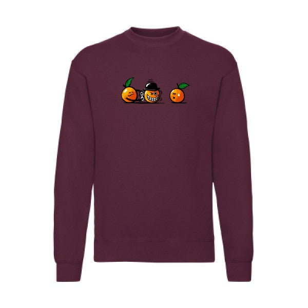 Orange Mécanique Fruit of the loom 280 g/m² Sweat shirt