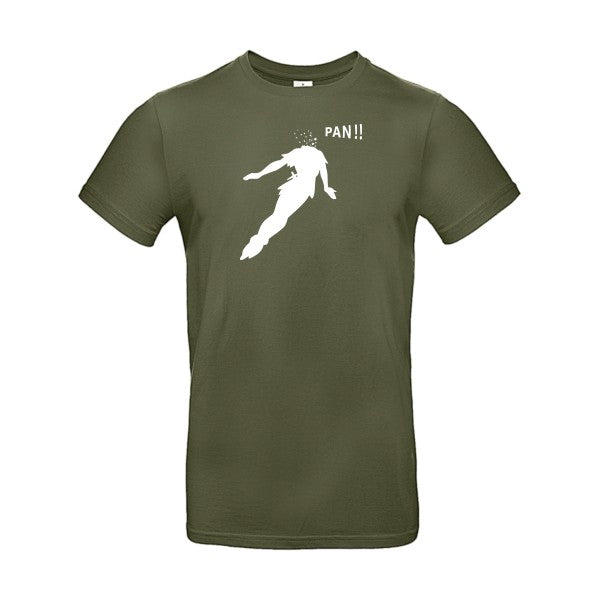 T-shirt humour original peter T Shirt couleur Urban Khaki