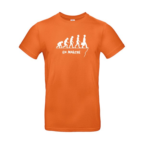 En marcheFlex Blanc - E190 T-shirt|Urban Orange||2XL