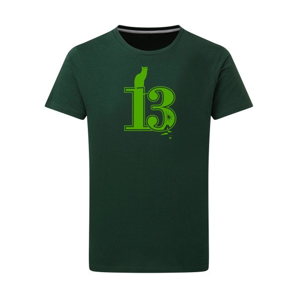 Superstition vert pomme -Flex vert pomme sur T-shirt SG  Bottle Green  2XL