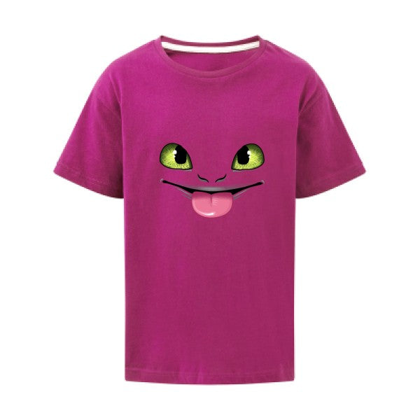 Dragon tongue SG - Kids T-shirt enfant Dark Pink Taille 152 (11-12/2XL)