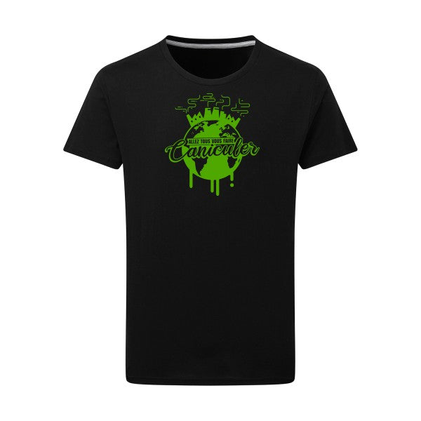 Allez tous vous faire... - Flex Vert pomme Tshirt original Dark Black  4XL