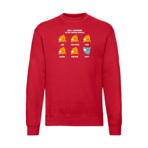 Mieux comprendre votre poisson bubulle Fruit of the loom 280 g/m² Sweat shirt