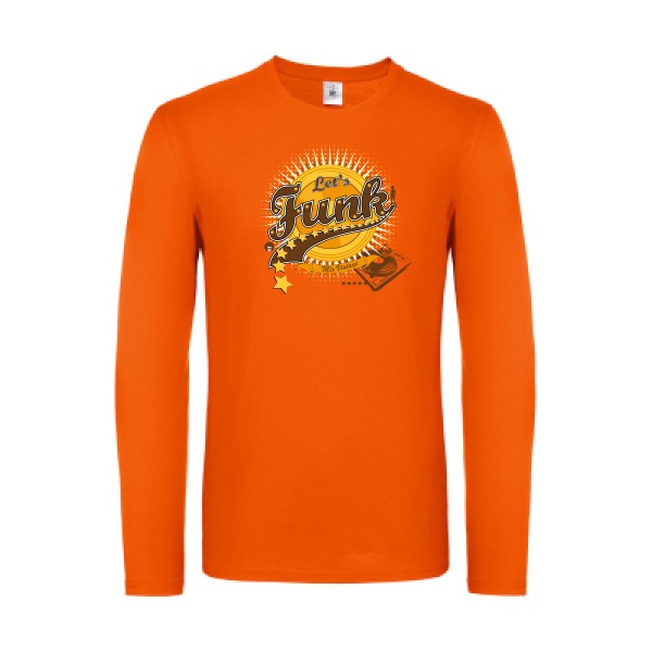 Let's funk ! B&C - E150 LSL T-shirt manches longues léger