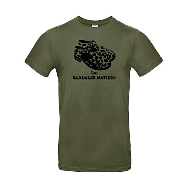 Les sandales matiens |E190 T-shirt|Urban Khaki||2XL