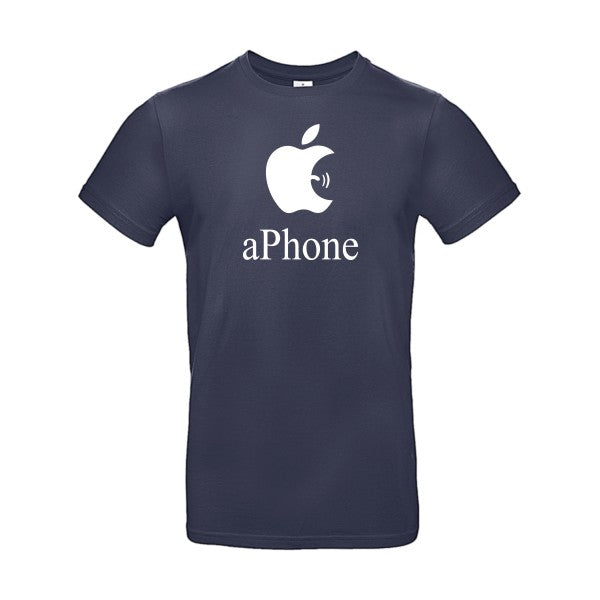 aPhone B&C- T-shirt E190|Navy Blue||2XL