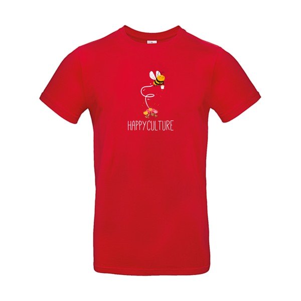 happy  - t-shirt original Red