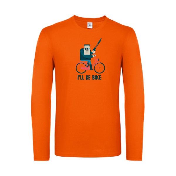 I'll be bike B&C - E150 LSL T-shirt manches longues léger