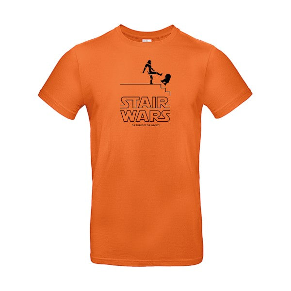 STAIR WARSFlex noir- T-shirt E190|Urban Orange||2XL