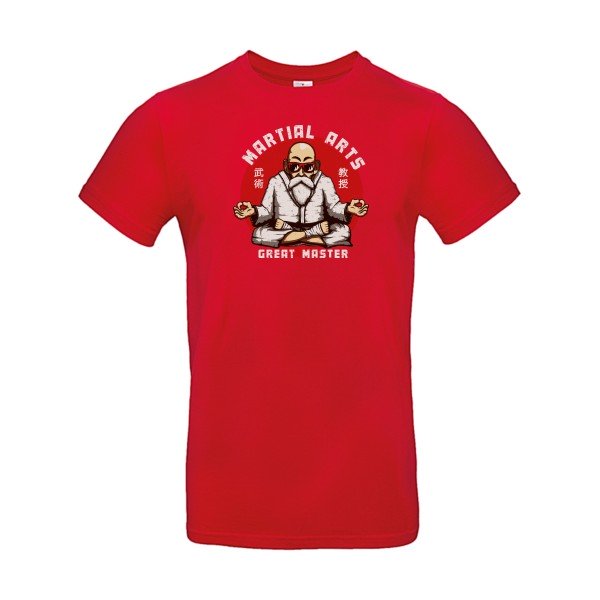 T-shirt humour original great master T Shirt couleur Red