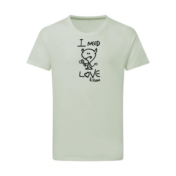 LOVER - Flex noir Tshirt original Pastel Macchiato  2XL