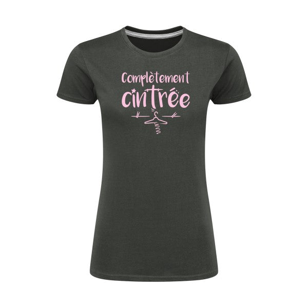 Complètement cintré  |Rose |T shirt original femme|SG