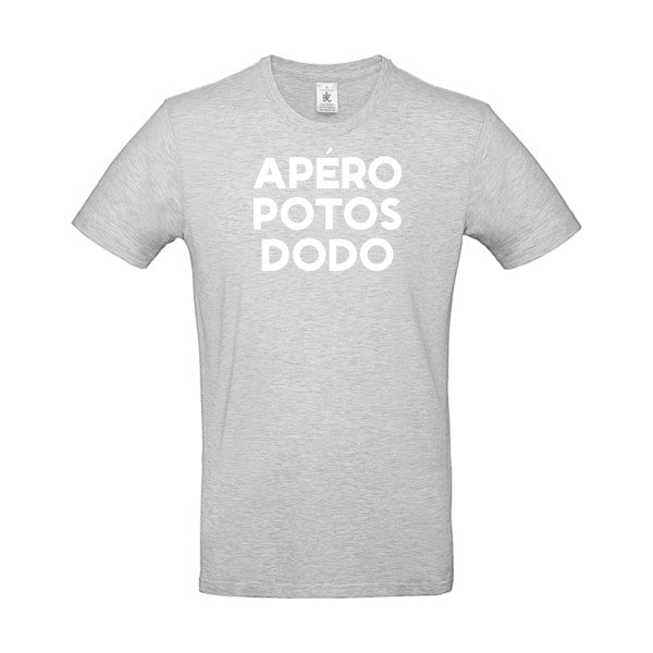 Apéro Potos Dodo  Blanc B&C - E190 T-shirt