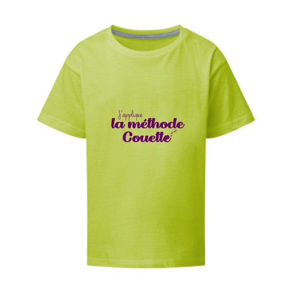 La méthode Couette Flex Violet SG - Kids T-shirt enfant Lime Taille 152 (11-12/2XL)