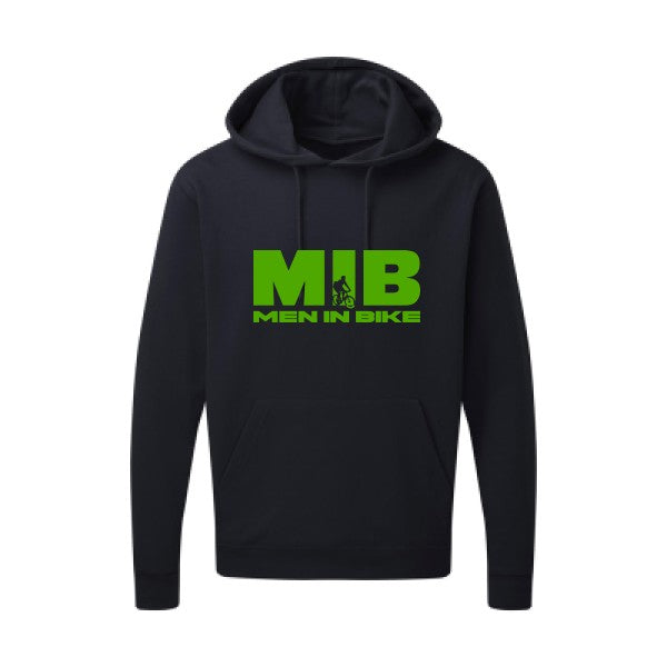 MEN IN BIKE Vert pomme SG - Hooded Sweatshirt Sweat capuche