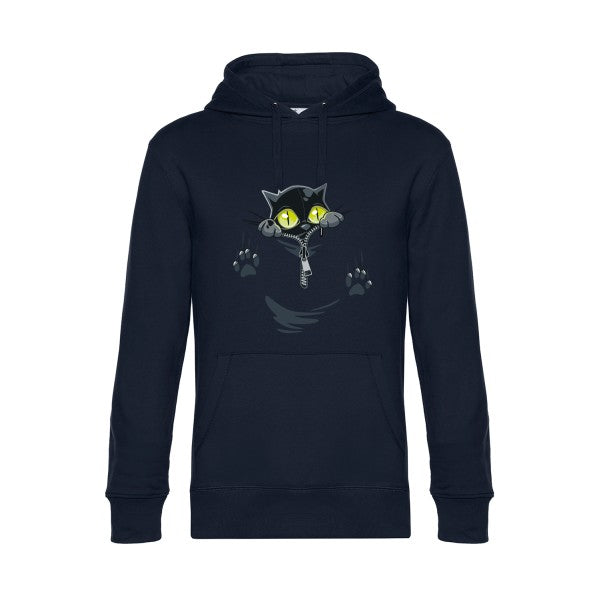 oOh- Sweat à capuche original Navy Blue - RueDuTeeshirt
