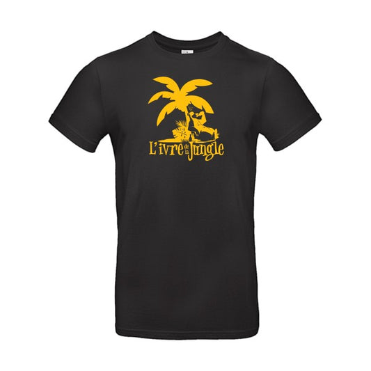 L'ivre de la jungleFlex jaune or - E190 T-shirt|Black||5XL