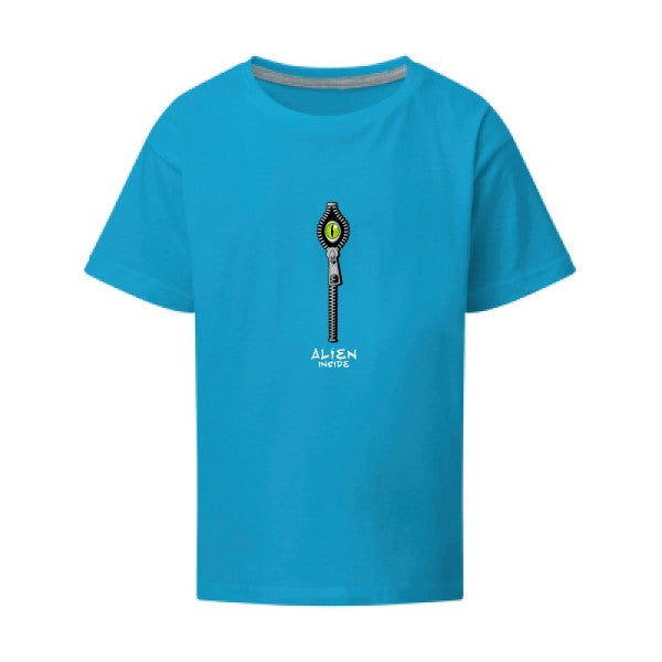 Alien inside SG - Kids T-shirt enfant Turquoise Taille 152 (11-12/2XL)